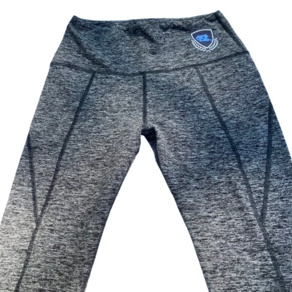 PINK Victoria's Secret Leggings UNC Carolina Collegiate Gray Soft Comfy Medium - Picture 7 of 14